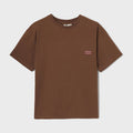 Women's 100% Organic Cotton T-Shirt - Brown, Sun Print