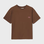 Women's 100% Organic Cotton T-Shirt - Brown, Sun Print