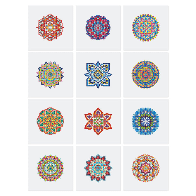 Mini Série Diamond Painting - Mandalas