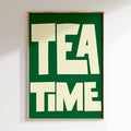 Kitchen - Affiche Tea Time - Vert