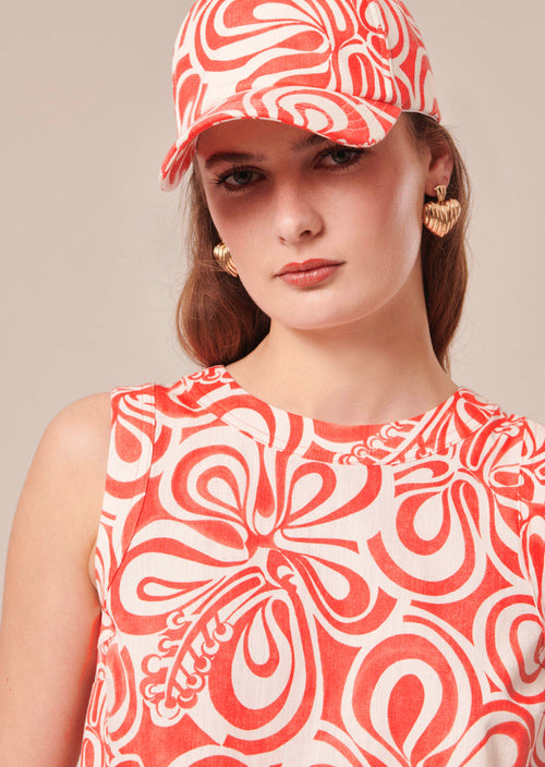 Casquette Carole - Corail