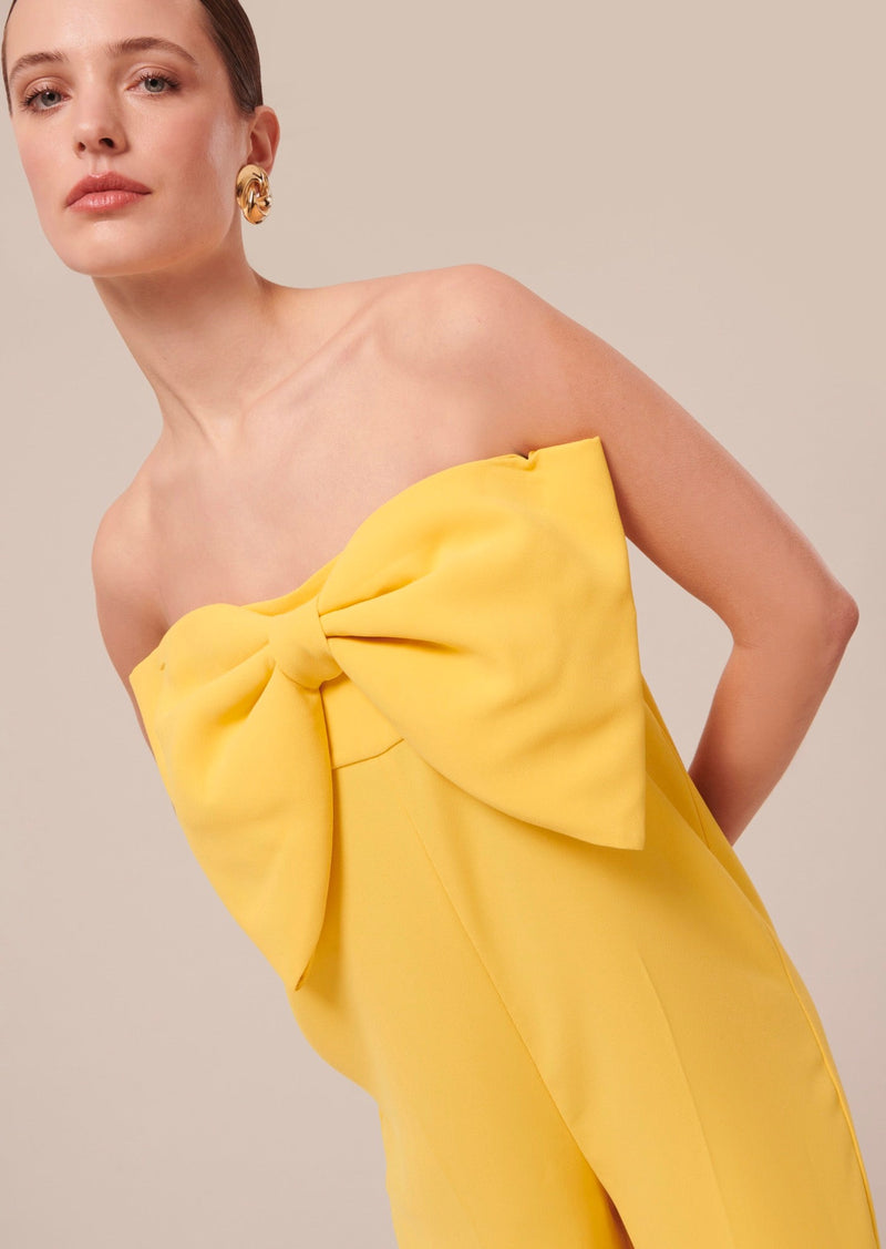 Heart Jumpsuit - Yellow