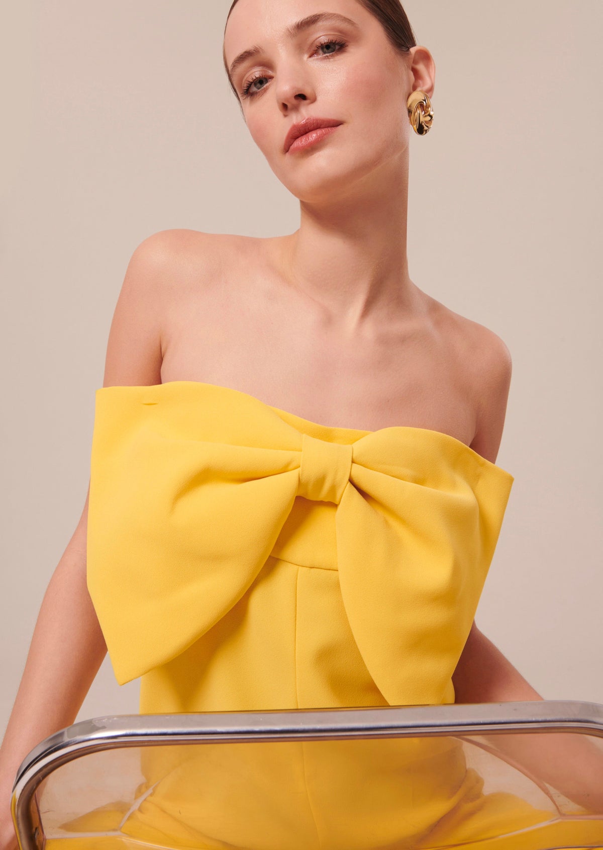 Combinaison Coeur - Jaune
