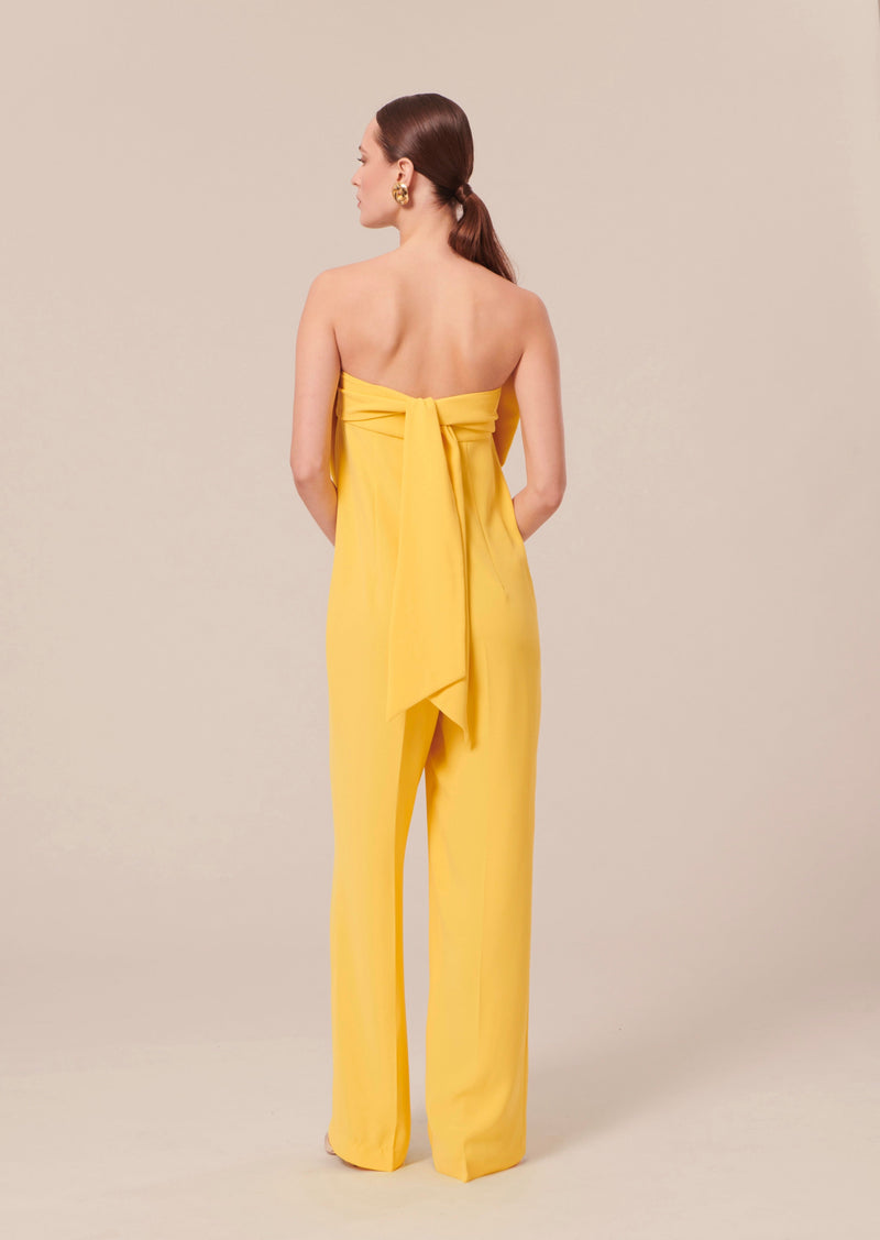 Heart Jumpsuit - Yellow