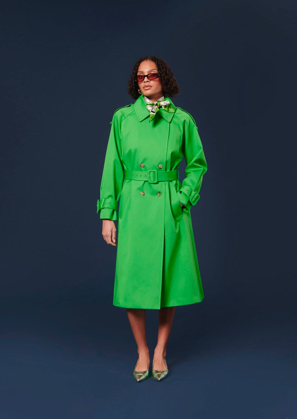 Trench-Coat Ivan - Vert
