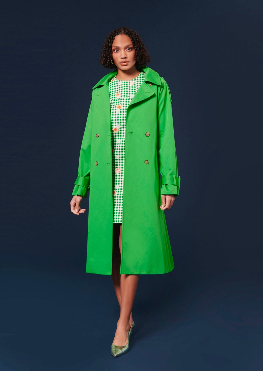 Trench-Coat Ivan - Vert