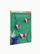 Gold Rim Butterflies - Set De 3