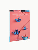 Peacock Butterflies - Set De 3