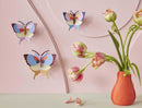 Plum Fringe Butterflies - Set De 3