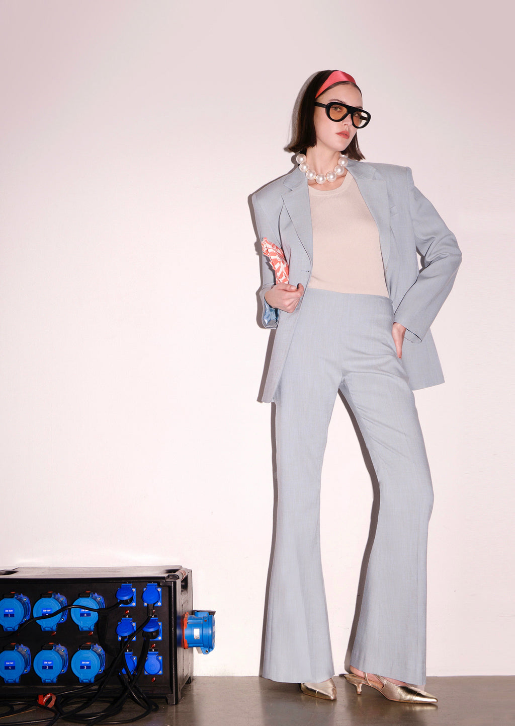 Penina Trousers - Blue