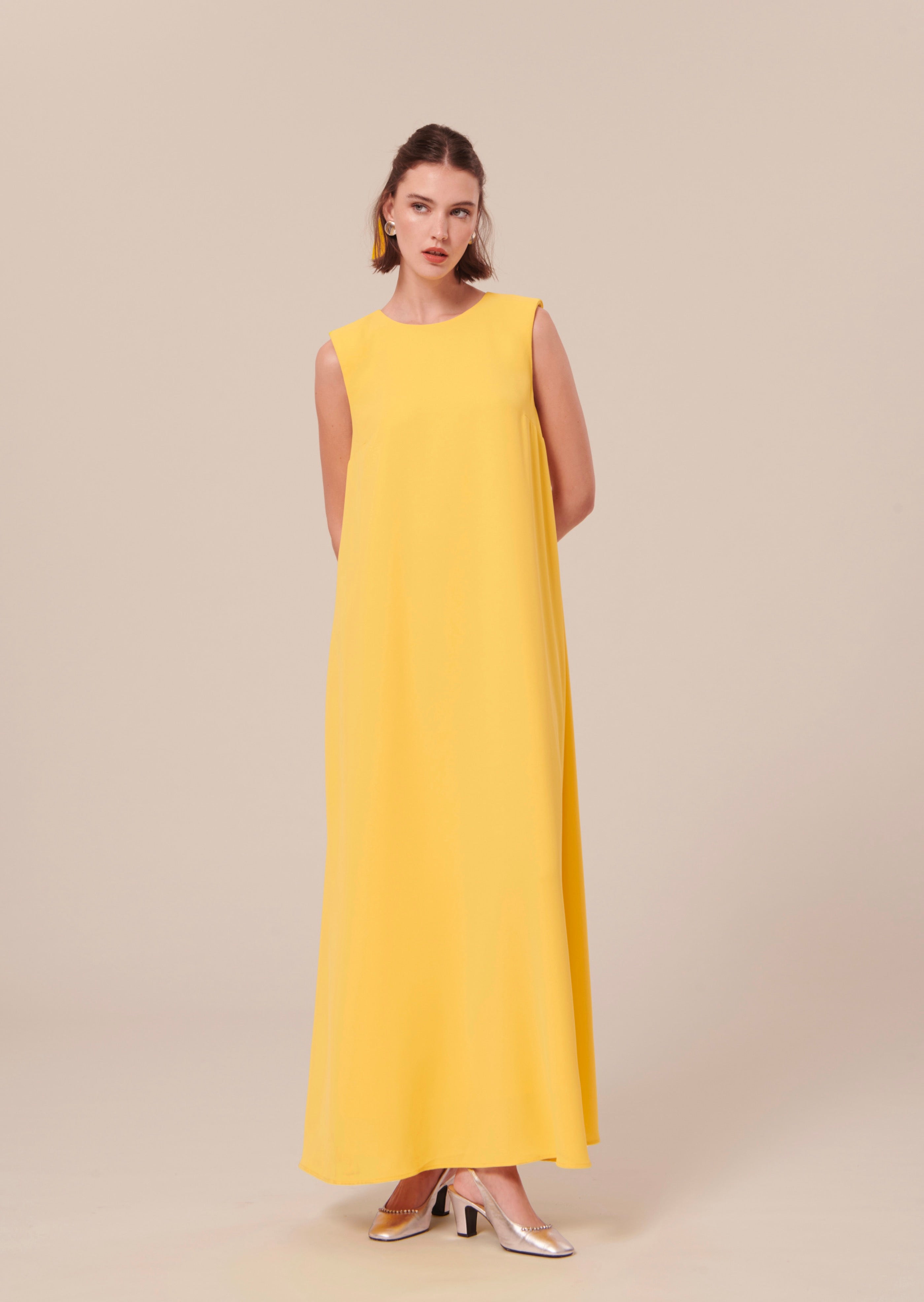 Roxy Dress - Yellow