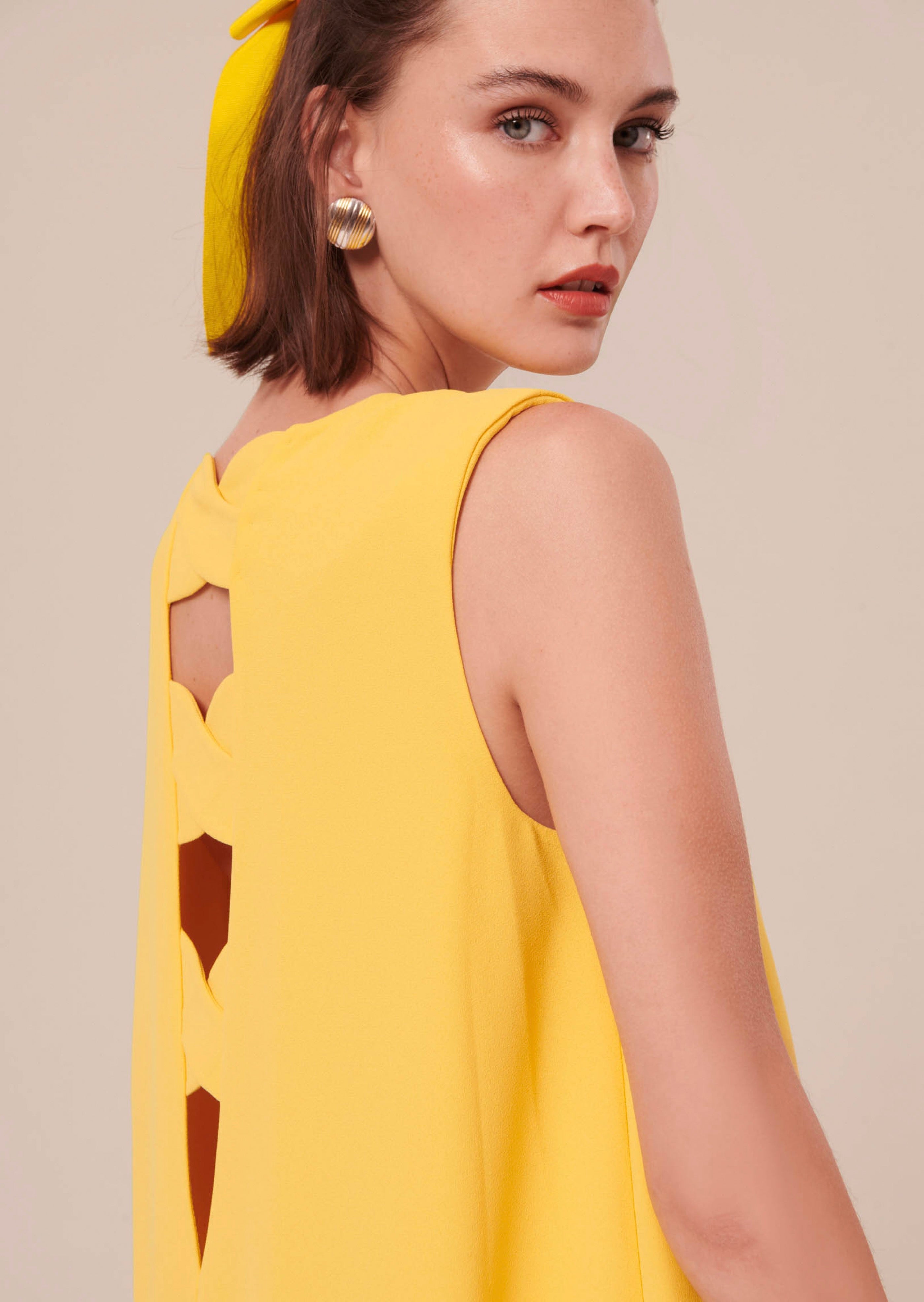 Roxy Dress - Yellow