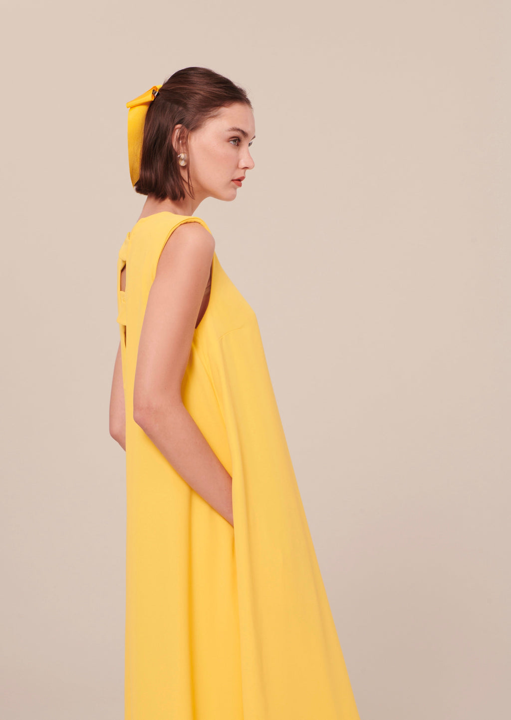 Roxy Dress - Yellow
