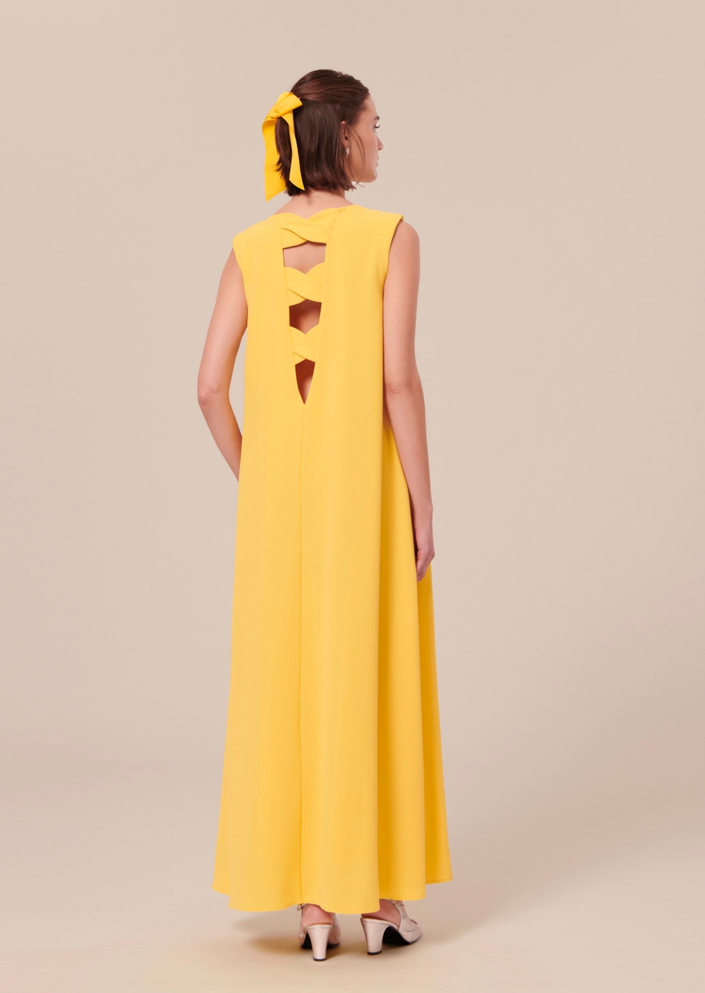 Roxy Dress - Yellow