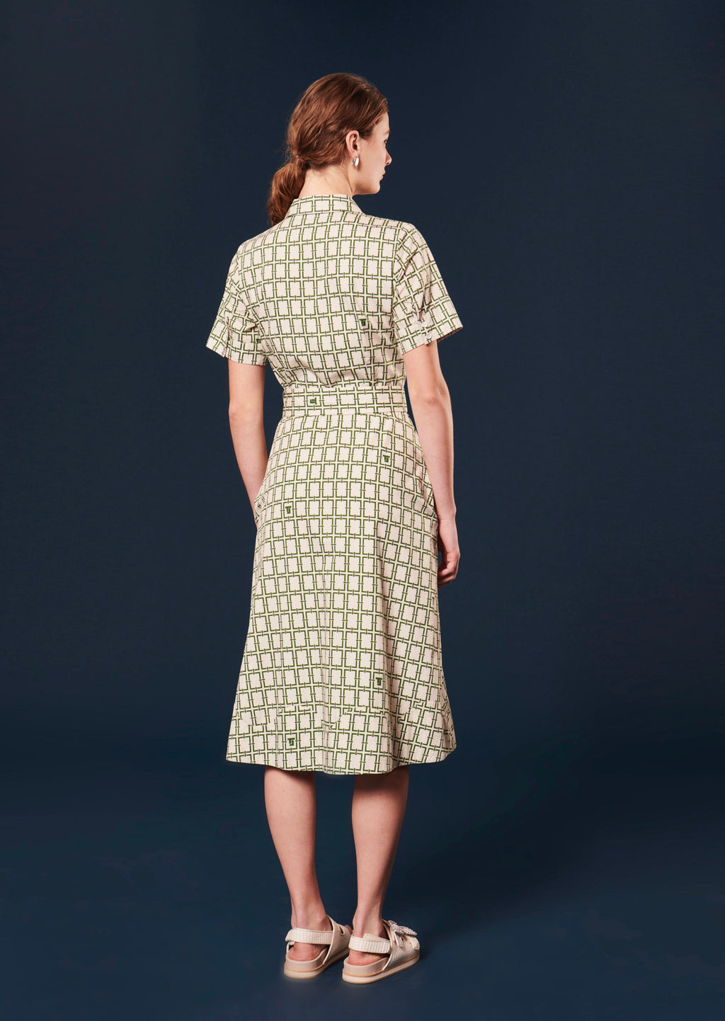 Robe Retronie - Ecru