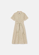 Retronie Dress - Ecru