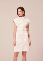 Rajah Dress - White