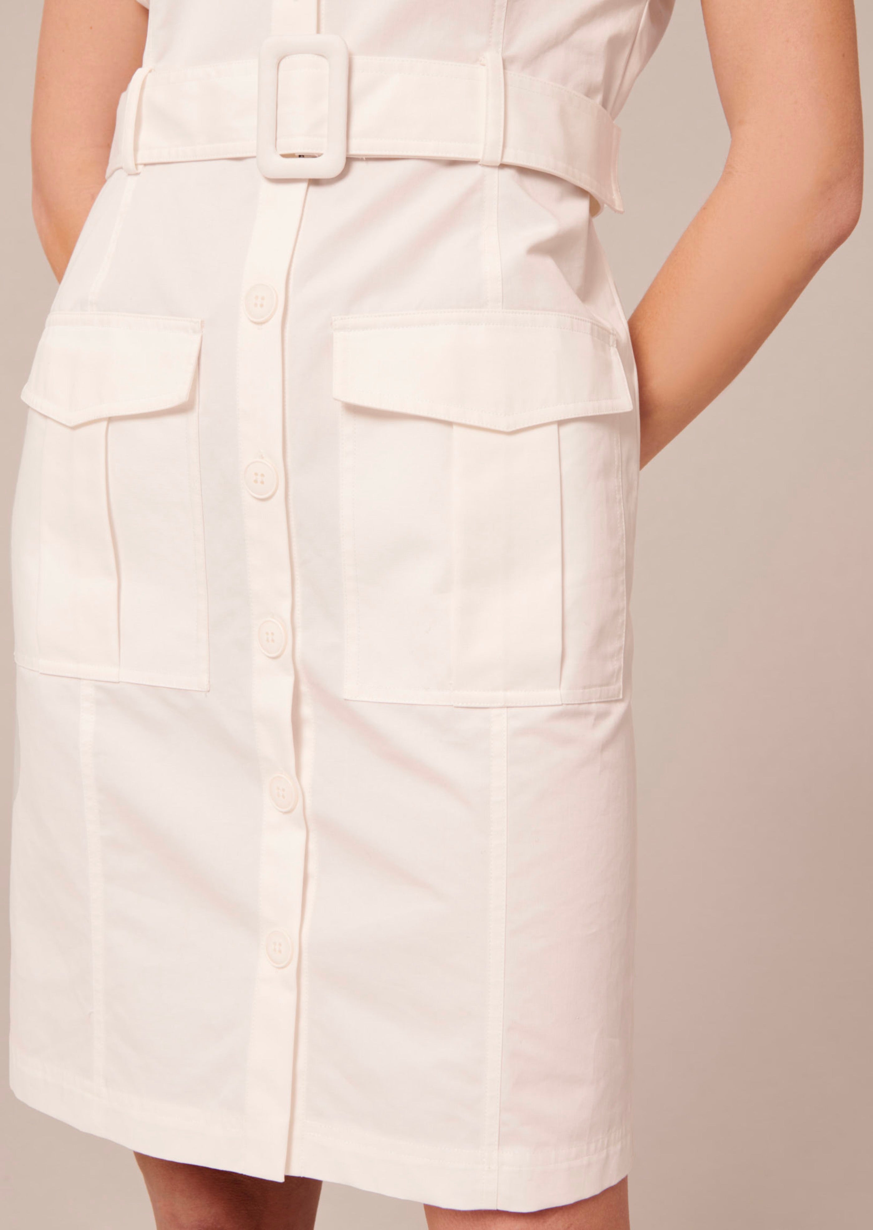 Rajah Dress - White