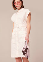 Rajah Dress - White