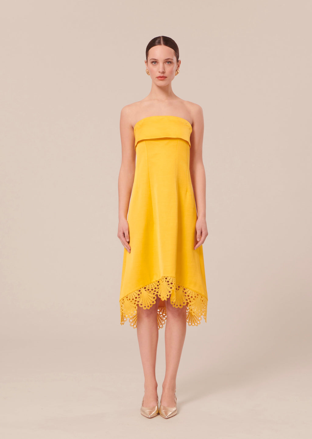 Vestido Roy - Amarillo
