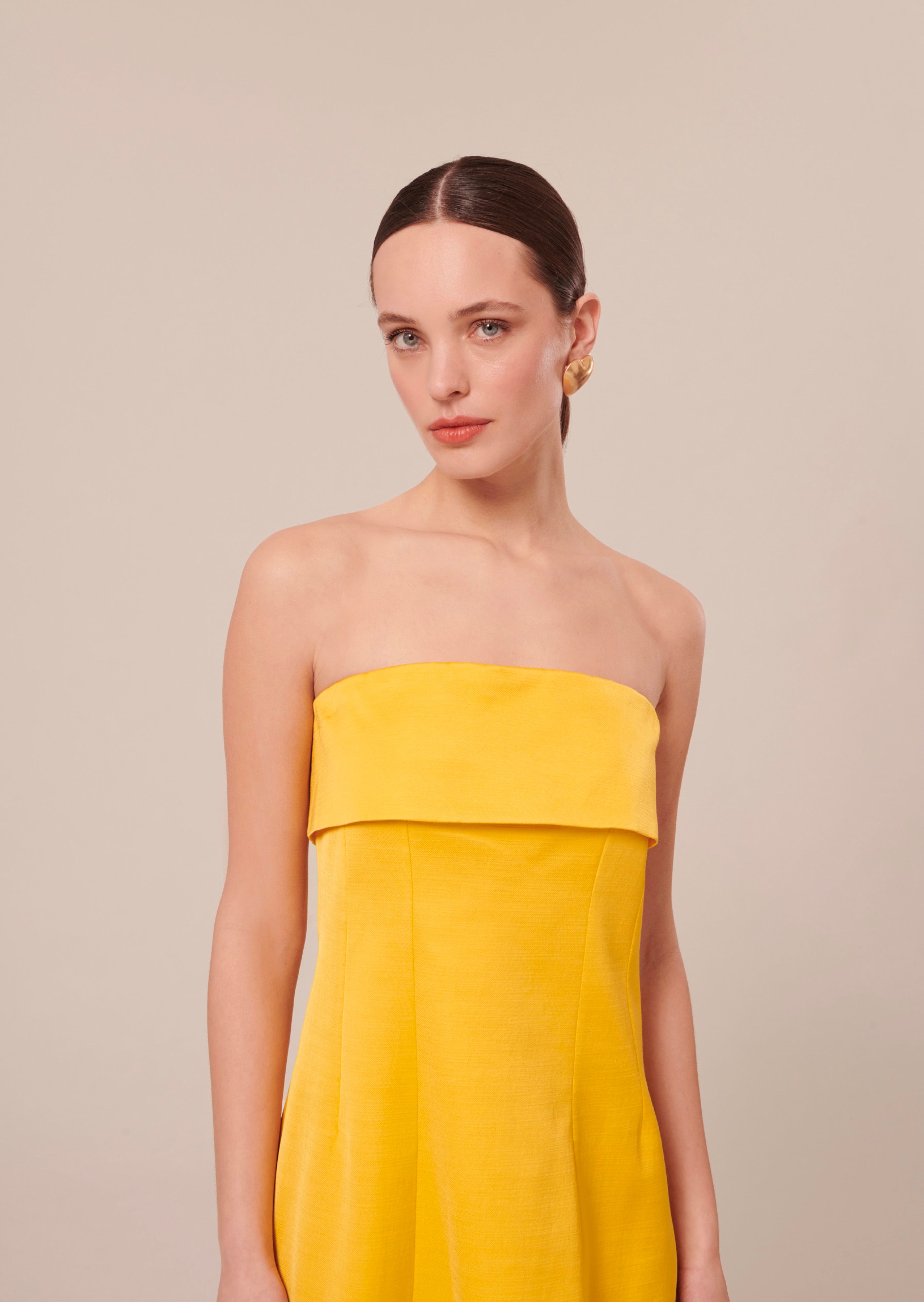 Vestido Roy - Amarillo
