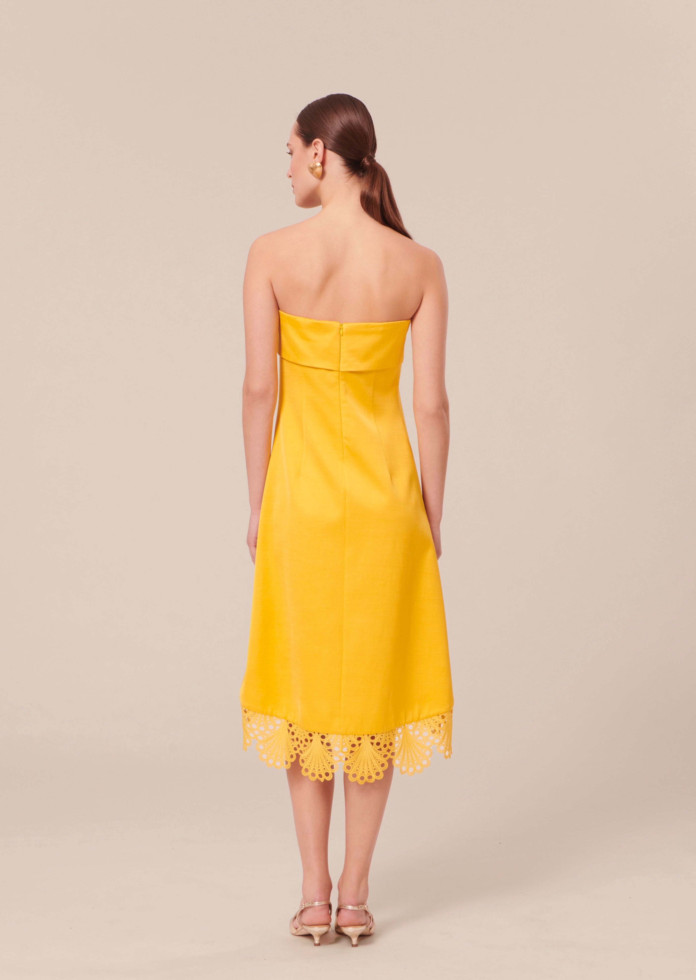 Vestido Roy - Amarillo