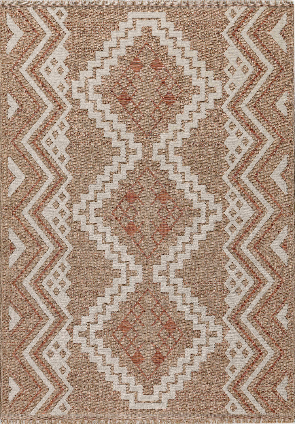 Tulum - Tapis D'Intérieur/Extérieur - Polypropylène - Terra