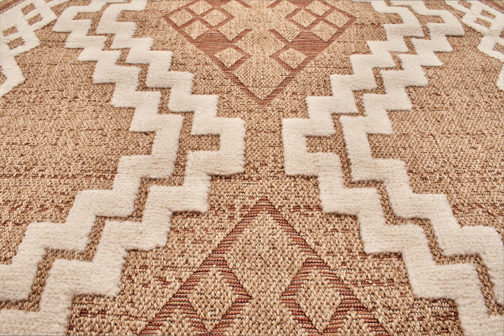 Tulum - Tapis D'Intérieur/Extérieur - Polypropylène - Terra