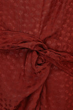Camisa Camila Jcq Mini Flor Teja