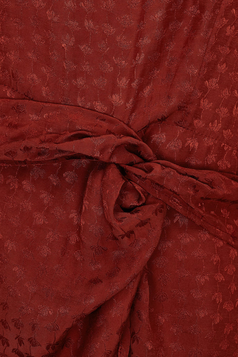 Chemise Camila Jcq Mini Flor Teja