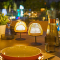 Boheme - Lámpara de mesa inalámbrica - Polirratán - Marrón