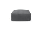 Jeanne - Grand Pouf - Tissu Velours