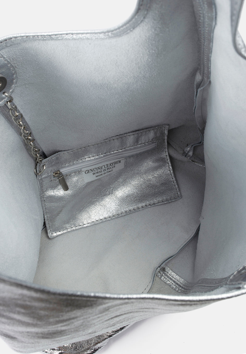 Bolso White Noise - Plateado