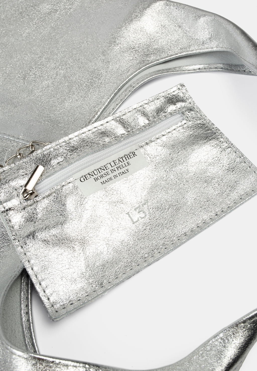 Bolso White Noise - Plateado