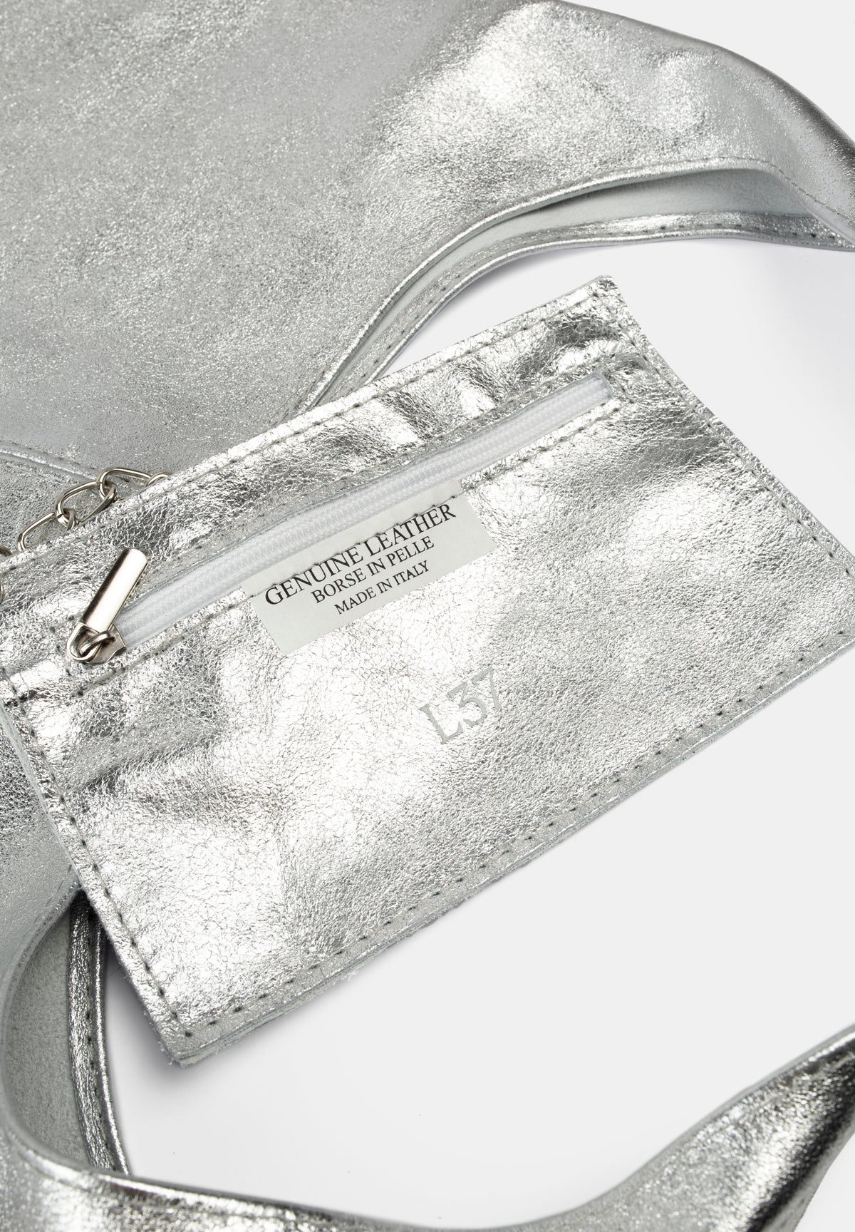Bolso White Noise - Plateado
