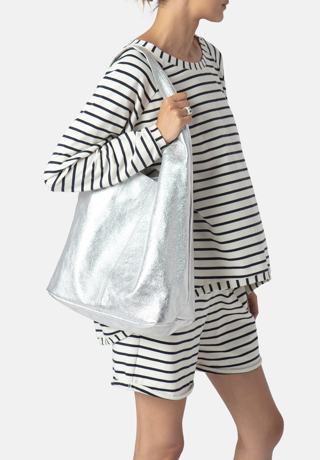 Bolso White Noise - Plateado