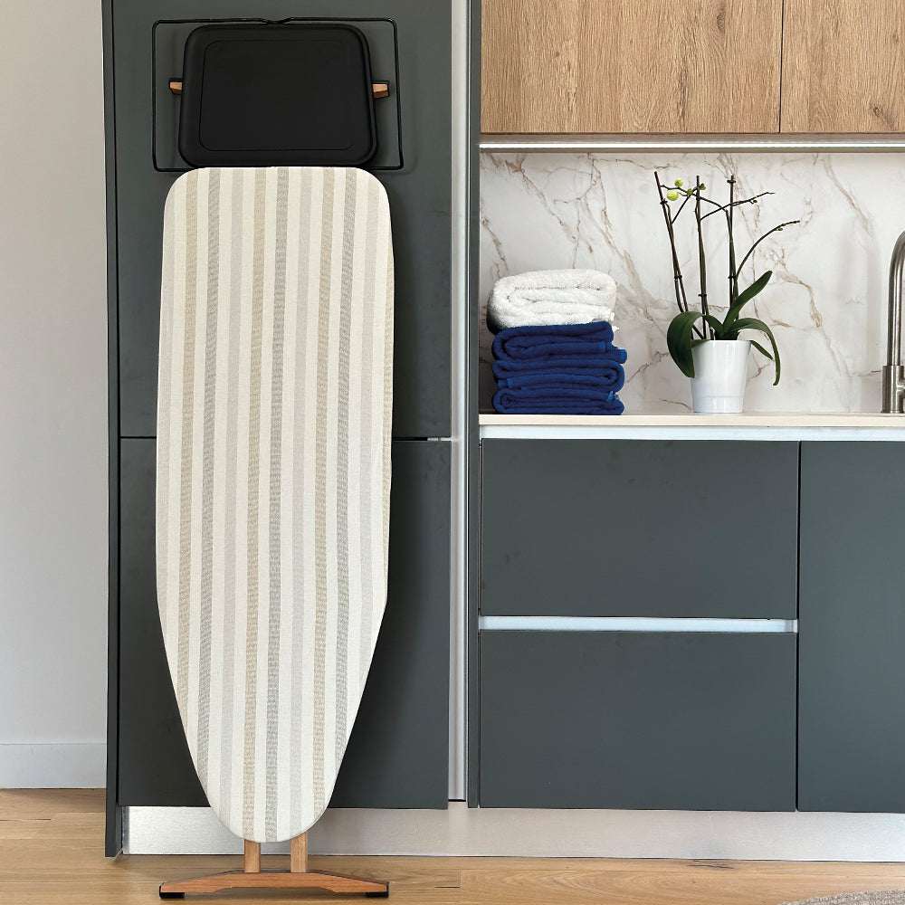 Nubar Wooden Ironing Board - 130Cm - Beige