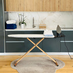 Nubar Wooden Ironing Board - 130Cm - Beige