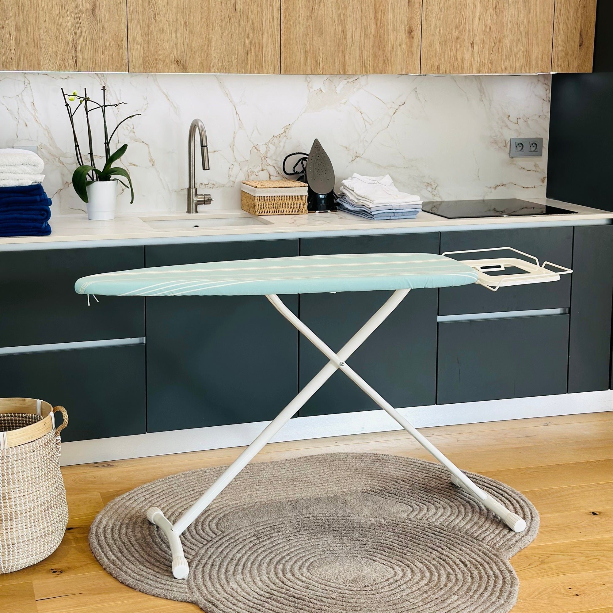 Table À Repasser Bermude - 130Cm - Bleu