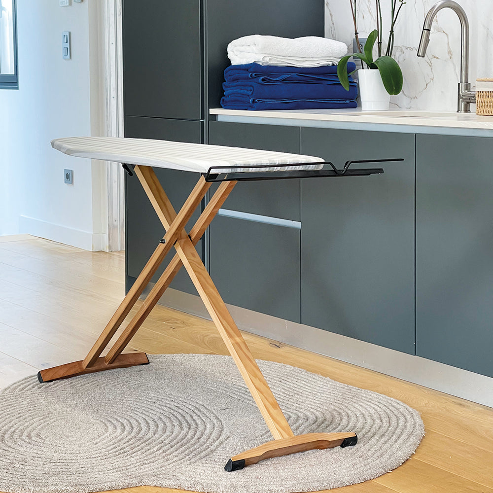 Nubar Wooden Ironing Board - 130Cm - Beige
