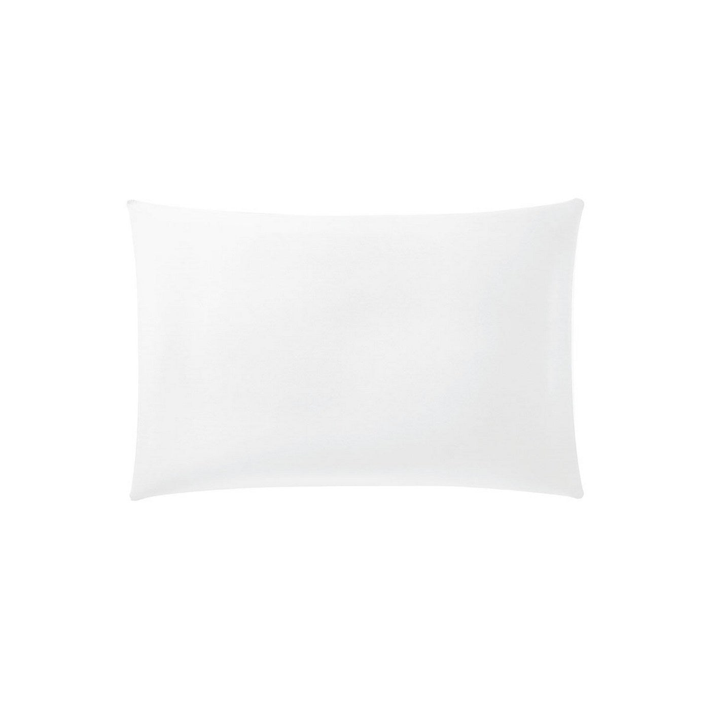 Percale Unie sans Volant - Taie d'Oreiller - Blanc