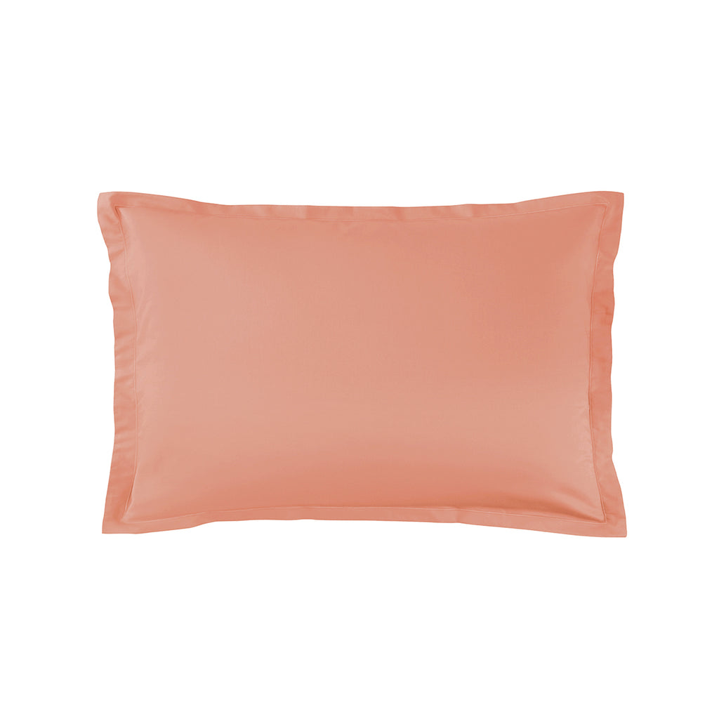 Plain Sateen - Pillowcase - Rust