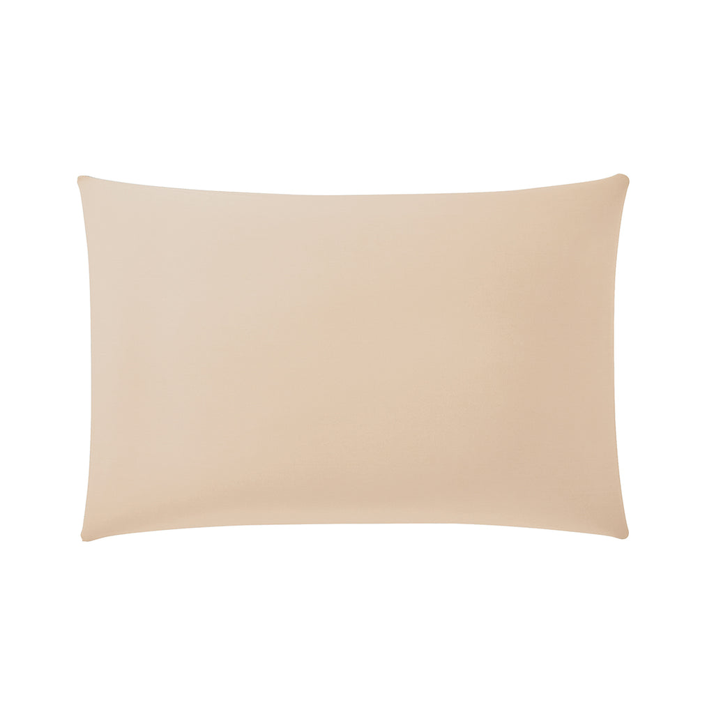 Plain Percale - Pillowcase Without Ruffle - Beige
