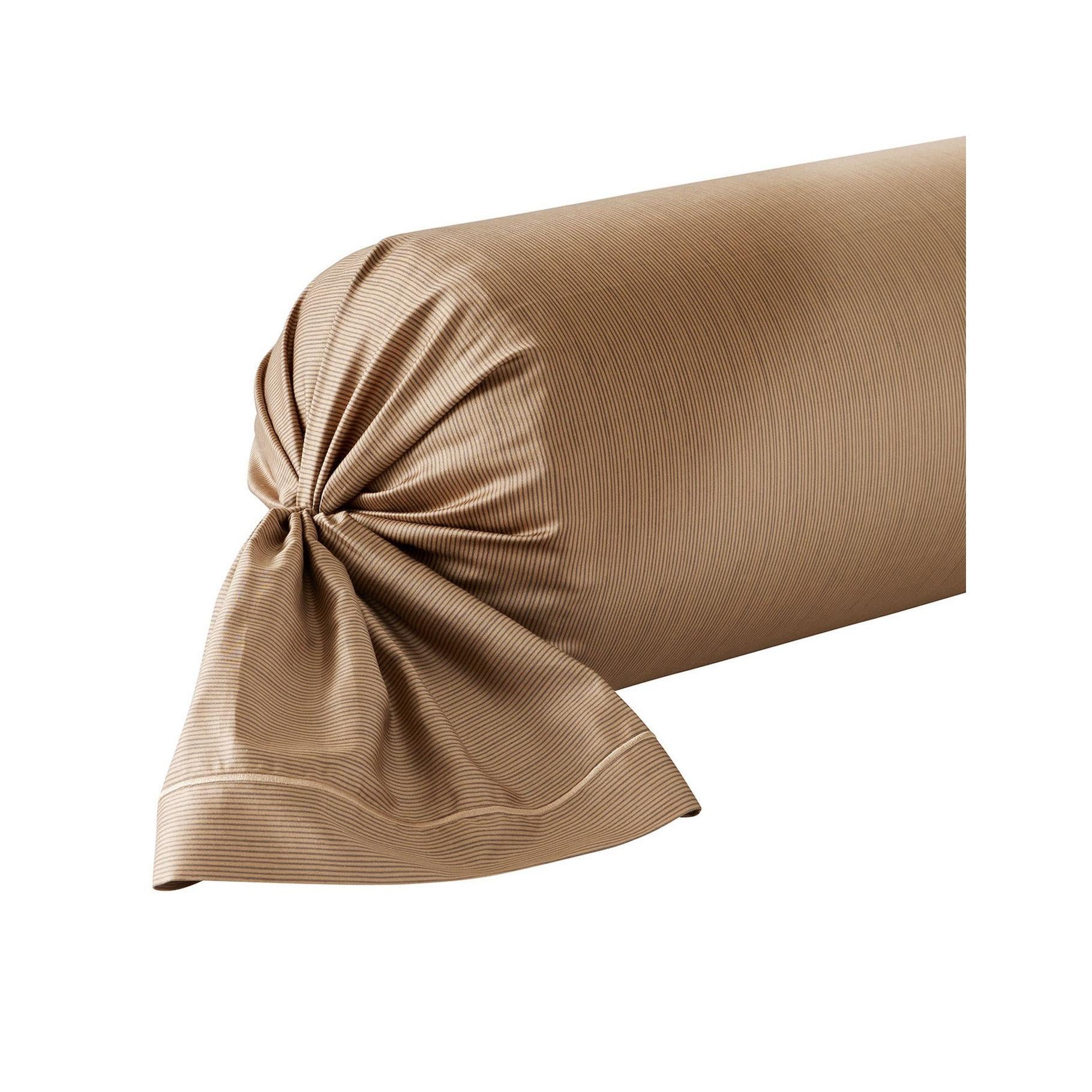 Ambre Nuit - Taie de Traversin - Noir Bronze