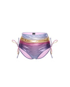 Braguita de bikini Samba - Violeta atardecer/Naranja