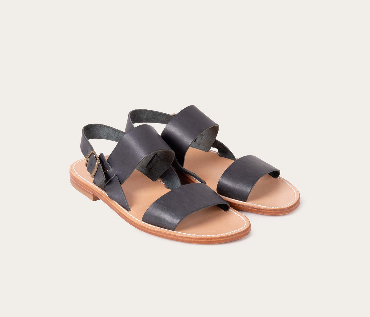 Sandaler Taizé - Ebenholts - Herr