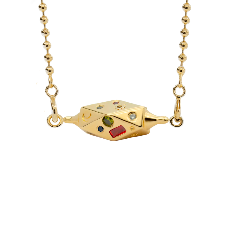 Orange Talisman Necklace