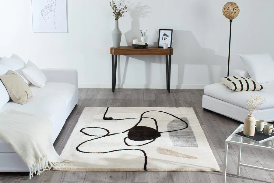 Lasso - Tapis D'Intérieur - Polyester - Beige