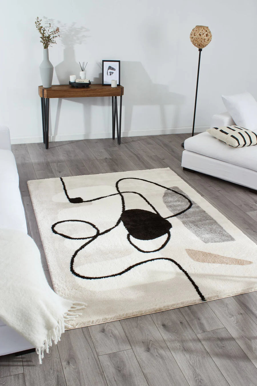 Lasso - Tapis D'Intérieur - Polyester - Beige
