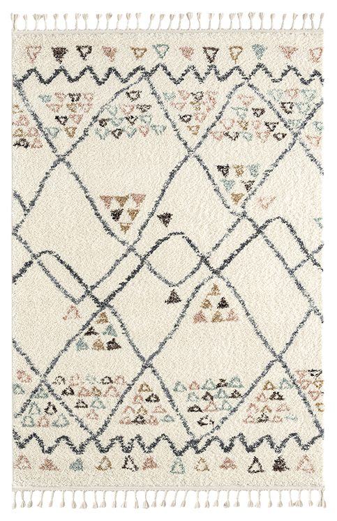Delya - Tapis D'Intérieur - Polypropylène - Creme